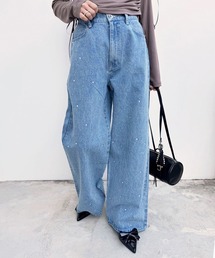 one after another NICE CLAUP | アソートワイドデニムパンツ(デニムパンツ)