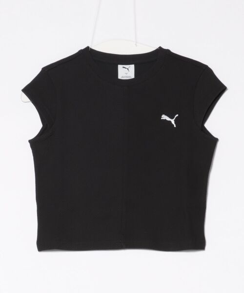 PUMA/プーマ WARDROBEﾘﾌﾞ ﾍﾞｲﾋﾞｰ Tｼｬﾂ Tシャツ 631902（Tシャツ
