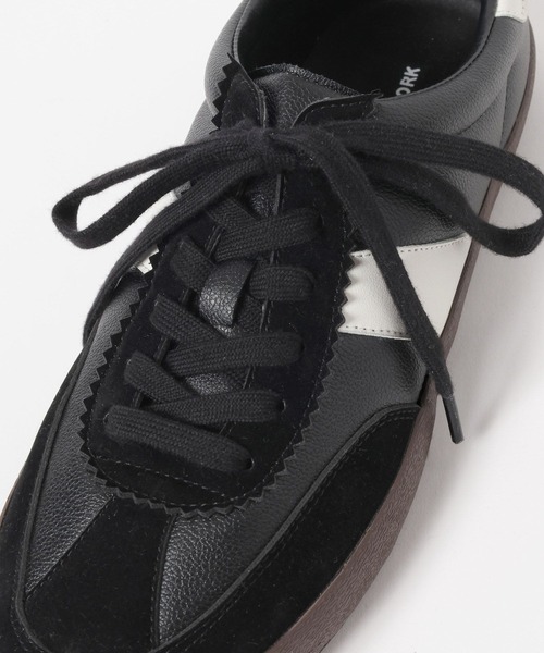 GLOBAL WORK（グローバルワーク）の「エアかるクラシックスニーカー/M/284678（スニーカー・メンズ・ベージュ/ブラック/アイボリー・MEDIUM/LARGE）」の8枚目の写真