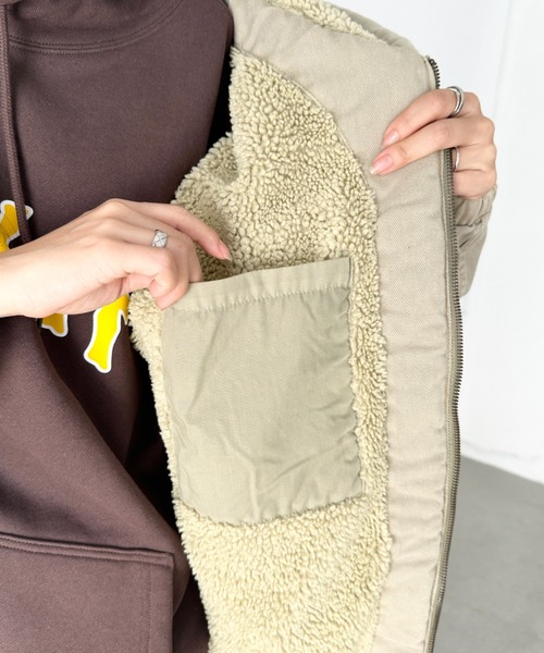 セール】HUF(ハフ)/WHAT A JUNGLE DENIM WORK JACKET/ルーズフィット