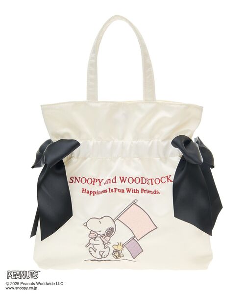 セール】SNOOPYandWOODSTOCK ミニWRトート（トートバッグ