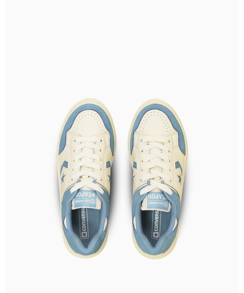 CONVERSE（コンバース）の「WEAPON PLTS SD OX / ウエポン　ＰＬＴＳ　ＳＤ　ＯＸ（スニーカー・レディース・ブルー・8/7.5/7/6.5/6/5.5/5）」の4枚目の写真
