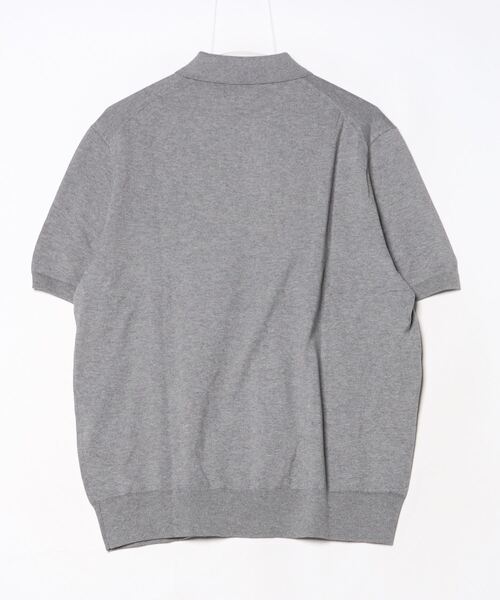 POLO RALPH LAUREN(ポロ ラルフ ローレン)の「コットン ポロカラー セーター(ニット/セーター・メンズ・グレー系・S/M/L/XL/XS)」の2枚目の写真