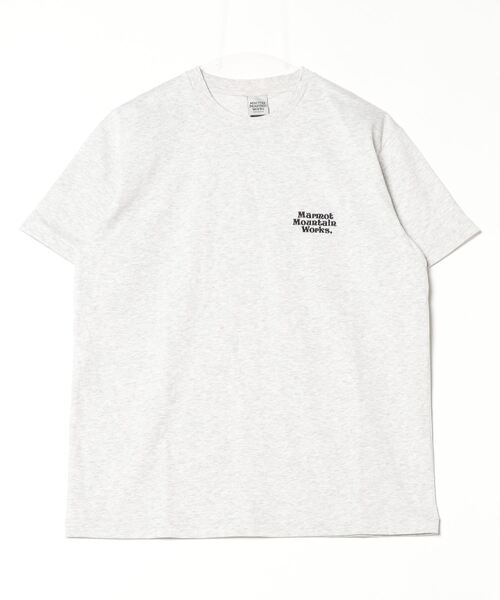 MARMOT(マーモット)の「Marmot/マーモット マーモットマウンテンワークス エンブロイダリーTEE MMW Embroidery T-Shirts(Tシャツ/カットソー・レディース・ヘザーグレー/ブラック/ホワイト・S/M/L)」の13枚目の写真
