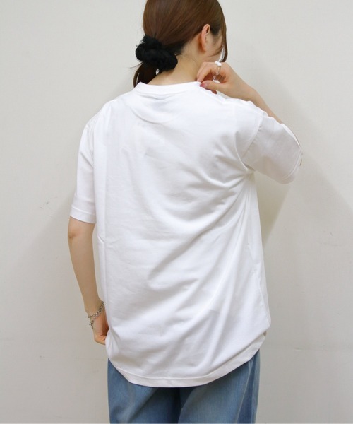 MARMOT(マーモット)の「Marmot/マーモット マーモットマウンテンワークス エンブロイダリーTEE MMW Embroidery T-Shirts(Tシャツ/カットソー・レディース・ヘザーグレー/ブラック/ホワイト・S/M/L)」の15枚目の写真