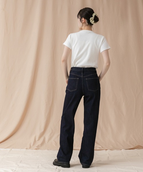 HEILIS（ヘイリス）の「コンパクトＴシャツカットソー/シンプル ノームコア ホワイト ブラック グレー カットソー 白T 韓国（Tシャツ/カットソー・レディース・ブラック/ホワイト/グレー・FREE）」の11枚目の写真