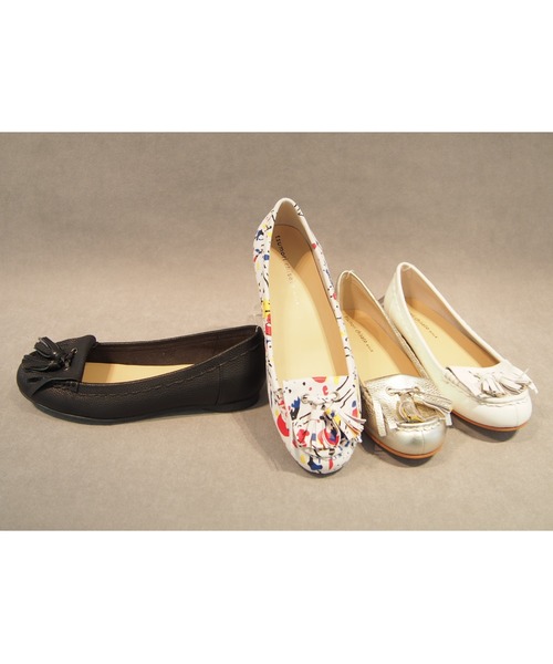 tsumori chisato WALK(ツモリチサトウォーク)の「タッセルモチーフフリンジモカシン(ローファー・レディース・ホワイト/ブラック/プラチナム/ホワイト系その他2・22.5cm/23.5cm/24.5cm/23.0cm/24.0cm/22.0cm)」の7枚目の写真