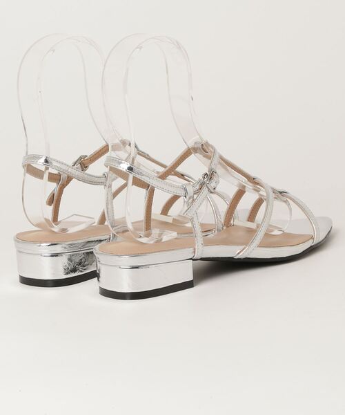 ROSE BUD（ローズバッド）の「ポインテッドナローストラップサンダル（サンダル・レディース・ブルー/ブラック/シルバー・38/37/36）」の4枚目の写真