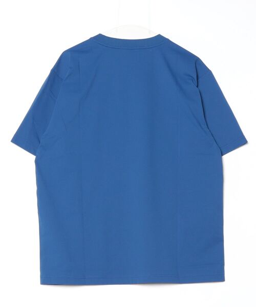 le coq sportif(ルコックスポルティフ)の「ヘランカサンスクリーン半袖Tシャツ(Tシャツ/カットソー・メンズ・ネイビー/ホワイト/ブルー・M/L/XL/XXL/S)」の4枚目の写真