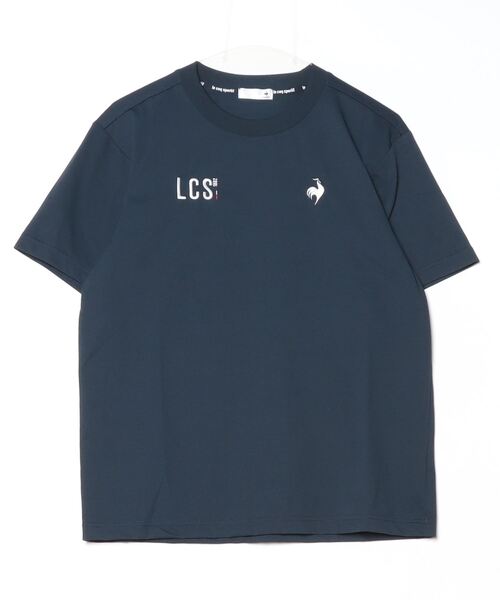 le coq sportif(ルコックスポルティフ)の「ヘランカサンスクリーン半袖Tシャツ(Tシャツ/カットソー・メンズ・ネイビー/ホワイト/ブルー・M/L/XL/XXL/S)」の21枚目の写真