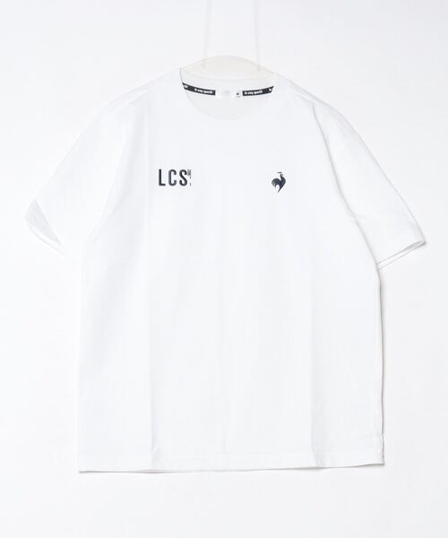 le coq sportif(ルコックスポルティフ)の「ヘランカサンスクリーン半袖Tシャツ(Tシャツ/カットソー・メンズ・ネイビー/ホワイト/ブルー・M/L/XL/XXL/S)」の22枚目の写真