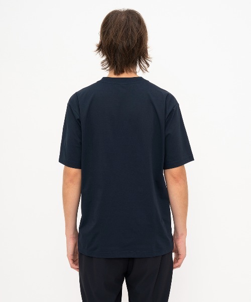 le coq sportif(ルコックスポルティフ)の「ヘランカサンスクリーン半袖Tシャツ(Tシャツ/カットソー・メンズ・ネイビー/ホワイト/ブルー・M/L/XL/XXL/S)」の13枚目の写真