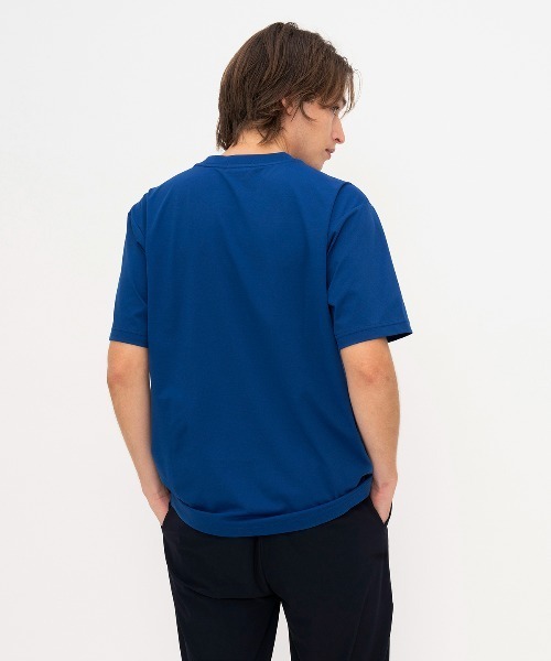 le coq sportif(ルコックスポルティフ)の「ヘランカサンスクリーン半袖Tシャツ(Tシャツ/カットソー・メンズ・ネイビー/ホワイト/ブルー・M/L/XL/XXL/S)」の17枚目の写真