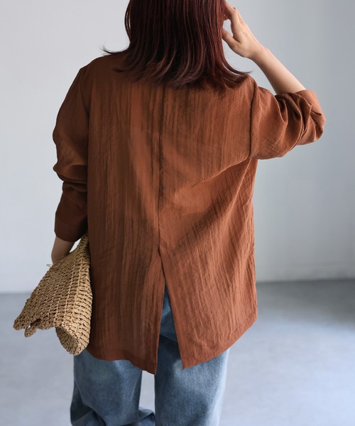 ★SALE picone シアーシャツジャケット picone シアーシャツジャケット