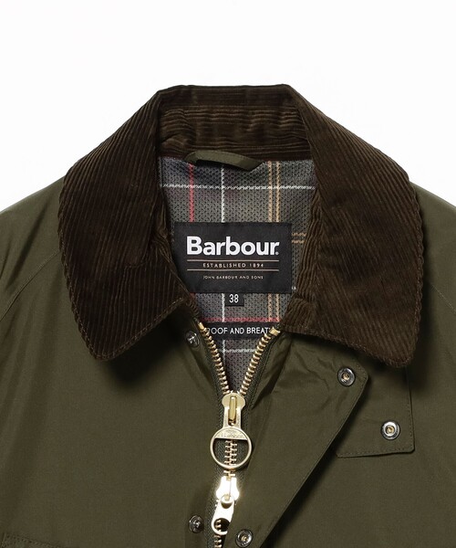 Barbour（バブアー）の「【別注】Barbour / BEDALE New Barbour Tech Classic Fit（ブルゾン・メンズ・ブラック/オリーブ・36/38/40/42）」の13枚目の写真