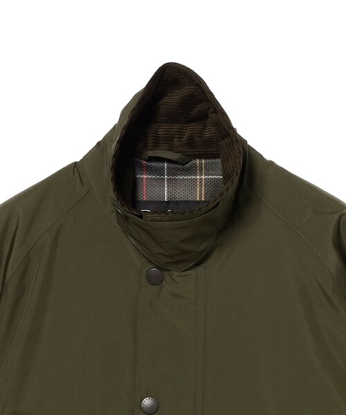 Barbour（バブアー）の「【別注】Barbour / BEDALE New Barbour Tech Classic Fit（ブルゾン・メンズ・ブラック/オリーブ・36/38/40/42）」の12枚目の写真