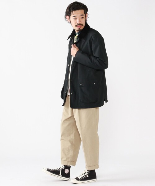 Barbour（バブアー）の「【別注】Barbour / BEDALE New Barbour Tech Classic Fit（ブルゾン・メンズ・ブラック/オリーブ・36/38/40/42）」の5枚目の写真