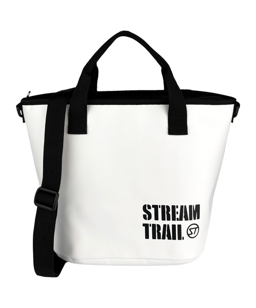 STREAM TRAIL(ストリームトレイル)の「PORGY S ポーギー S(トートバッグ・メンズ・サンドベージュ/ホワイト/ブラック/エメラルド/オリーブドラブ・S)」の2枚目の写真