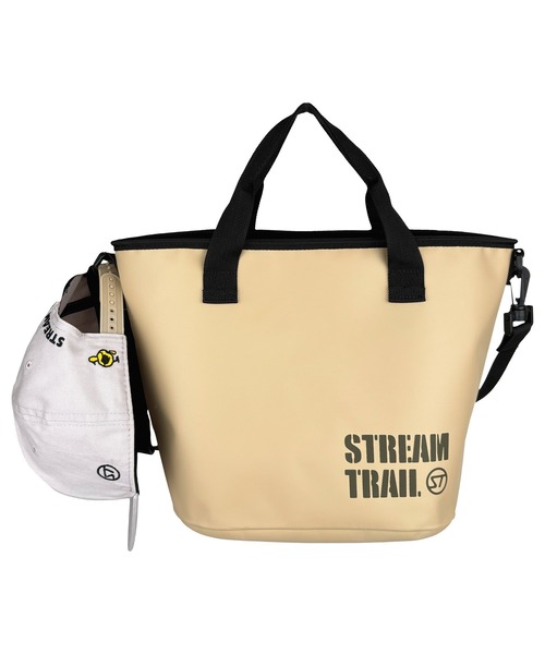 STREAM TRAIL(ストリームトレイル)の「PORGY S ポーギー S(トートバッグ・メンズ・サンドベージュ/ホワイト/ブラック/エメラルド/オリーブドラブ・S)」の9枚目の写真