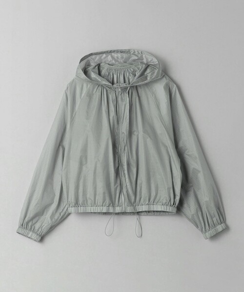 BEAUTY&YOUTH UNITED ARROWS（ビューティーアンドユースユナイテッドアローズ）の「ナイロン ショート フーディ（ナイロンジャケット・レディース・ブラック/ホワイト/ライトグレー・FREE）」の10枚目の写真