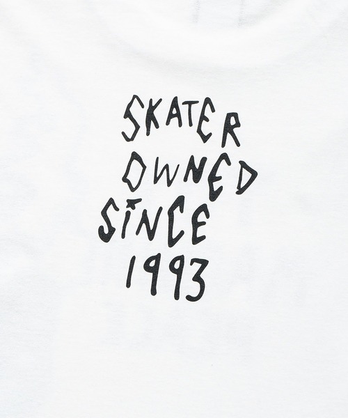 TOY　MACHINE（トイ　マシーン）の「TM PEACE LONG TEE（Tシャツ/カットソー・メンズ・ホワイト/サンドベージュ・M/L/XL）」の7枚目の写真