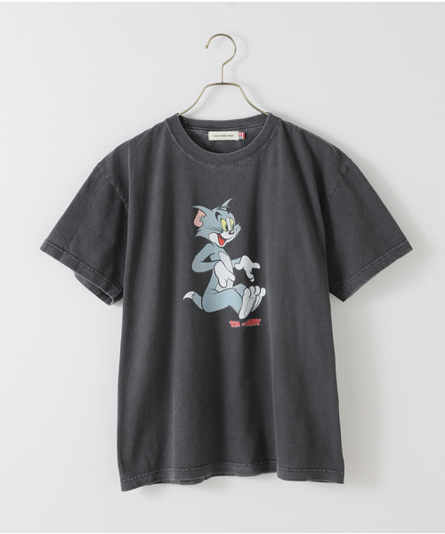 plage(プラージュ)の「《博多店・WEB限定》TOM and JERRY Tシャツ(Tシャツ/カットソー・レディース・ベージュ/チャコールグレー・FREE)」の1枚目の写真