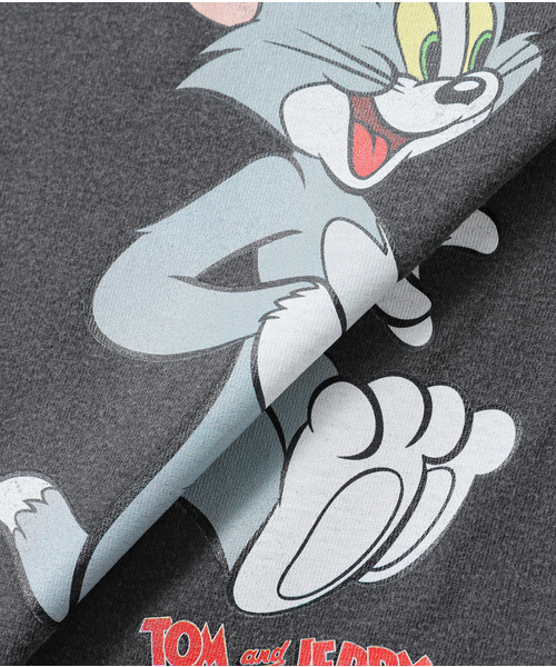 plage(プラージュ)の「《博多店・WEB限定》TOM and JERRY Tシャツ(Tシャツ/カットソー・レディース・ベージュ/チャコールグレー・FREE)」の8枚目の写真