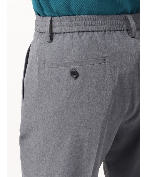 SUIT SQUARE（スーツスクエア）の「PERFORMANCE PANTS タックテーパードパンツ ウォッシャブル ストレッチ 裾上げ済み（スラックス・メンズ・ブラウン系/グレー系/ベージュ系/ブルー系/ブラック系・LL(85cm)/L(82cm)/M(79cm)/S(76cm)/3L(88cm)）」の19枚目の写真