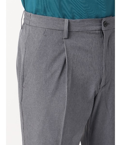 SUIT SQUARE（スーツスクエア）の「PERFORMANCE PANTS タックテーパードパンツ ウォッシャブル ストレッチ 裾上げ済み（スラックス・メンズ・ブラウン系/グレー系/ベージュ系/ブルー系/ブラック系・LL(85cm)/L(82cm)/M(79cm)/S(76cm)/3L(88cm)）」の18枚目の写真