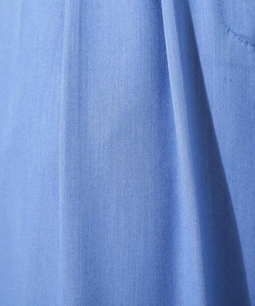 N.(N. Natural Beauty Basic)(エヌエヌナチュラルビューティーベーシック)の「【PS/低身長サイズ】デニムライクワイドタックパンツ(その他パンツ・レディース・ネイビー/ブルー・SMALL/MEDIUM/P/S)」の11枚目の写真