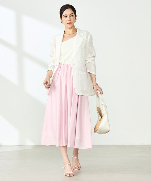 NOLLEY’S Sophi（ノーリーズソフィ）の「フラッグカラミテーラードジャケット（テーラードジャケット・レディース・ブラック/ホワイト・36/38）」の3枚目の写真