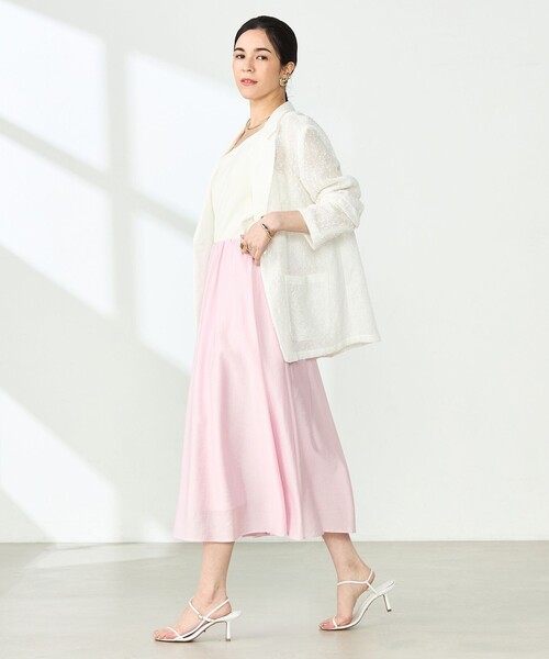 NOLLEY’S Sophi（ノーリーズソフィ）の「フラッグカラミテーラードジャケット（テーラードジャケット・レディース・ブラック/ホワイト・36/38）」の5枚目の写真