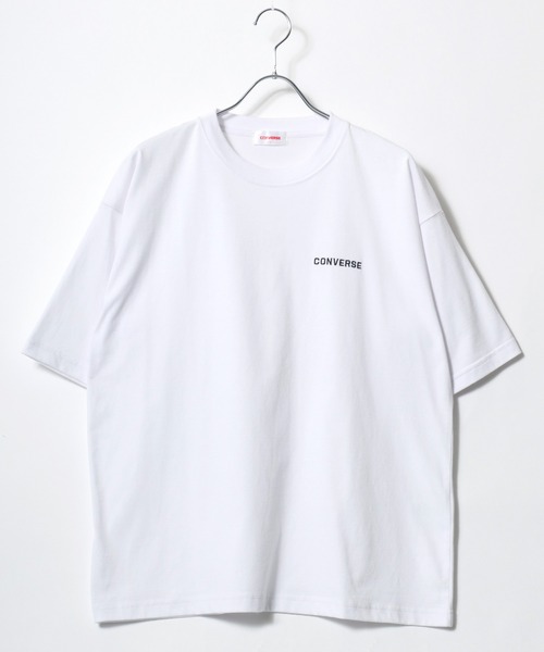 CONVERSE（コンバース）の「CONVERSE/コンバース COOL MAX 吸水速乾 ワンポイント サガラ刺繍 半袖Tシャツ レディース メンズ（Tシャツ/カットソー・メンズ・オートミール/ベージュ/ネイビー/ブルー系その他/ホワイト/ホワイト系その他/ベージュ系その他/ピンク/ブラック系その他/ブルー/ブラック/ブルーグリーン・M/L/LL）」の13枚目の写真