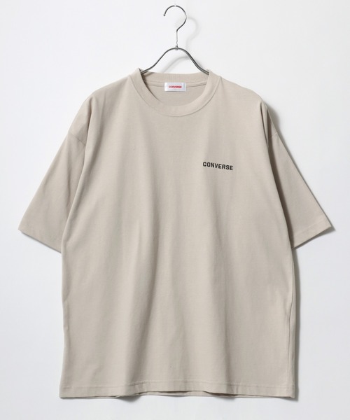 CONVERSE（コンバース）の「CONVERSE/コンバース COOL MAX 吸水速乾 ワンポイント サガラ刺繍 半袖Tシャツ レディース メンズ（Tシャツ/カットソー・メンズ・オートミール/ベージュ/ネイビー/ブルー系その他/ホワイト/ホワイト系その他/ベージュ系その他/ピンク/ブラック系その他/ブルー/ブラック/ブルーグリーン・M/L/LL）」の17枚目の写真
