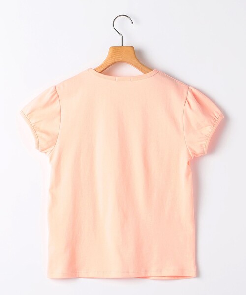 SHIPS(シップス)の「SHIPS KIDS:140~150cm / ガーリー 刺繍 ロゴ Tシャツ(Tシャツ/カットソー・キッズ・オフホワイト/オレンジ/ラベンダー・140/150)」の4枚目の写真