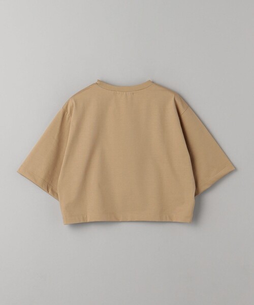 BEAUTY&YOUTH UNITED ARROWS（ビューティーアンドユースユナイテッドアローズ）の「コットンポリエステル クロップド Tシャツ（Tシャツ/カットソー・レディース・オフホワイト/ベージュ/オリーブ・FREE）」の17枚目の写真