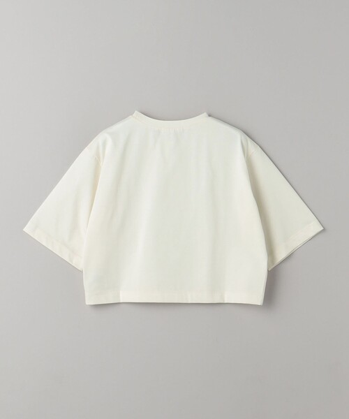 BEAUTY&YOUTH UNITED ARROWS（ビューティーアンドユースユナイテッドアローズ）の「コットンポリエステル クロップド Tシャツ（Tシャツ/カットソー・レディース・オフホワイト/ベージュ/オリーブ・FREE）」の22枚目の写真