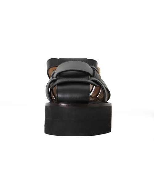 CORSO ROMA,9(コルソローマ)の「CORSO ROMA,9 / gurkha sandals(グルカサンダル Art.Z/613)(サンダル・レディース・ブラウン/ブラック・37/36)」の12枚目の写真