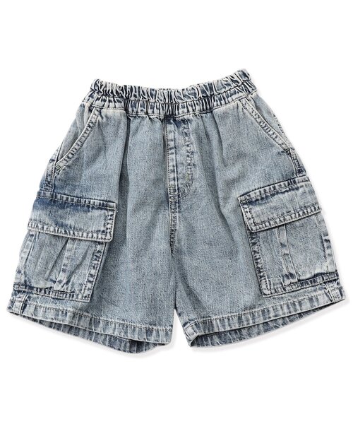 ★AVANDRESS★ ワイドカーゴ ハーフデニムパンツ 5色 関税送料込 mcqgkd0227-01.jpg