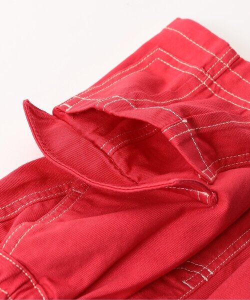 BREEZE（ブリーズ）の「【ジュニア対応】ワイドカーゴハーフパンツ（カーゴパンツ・キッズ・インディゴブルー/ローズ/アイボリー・80/90/120/140/150/100/110/130）」の19枚目の写真