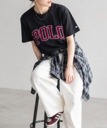 POLO BCS ワッペンクロップドTシャツ