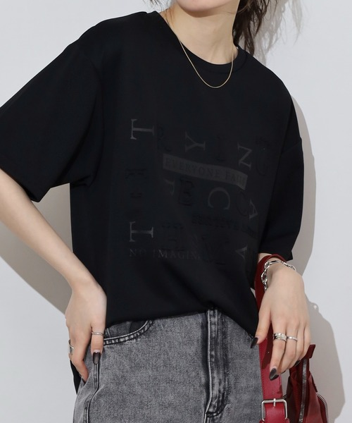 FUNALIVE(ファンアライブ)の「WALK&WIND エンボスラバーロゴ 半袖Tシャツ(Tシャツ/カットソー・メンズ・ホワイト系1/ブラック系4/ブラック系2/ホワイト系3/ホワイト系2/ブラック系1/ブラック系3/ホワイト系4・M/L/LL)」の17枚目の写真