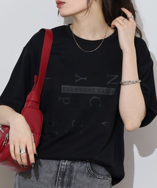 FUNALIVE(ファンアライブ)の「WALK&WIND エンボスラバーロゴ 半袖Tシャツ(Tシャツ/カットソー・メンズ・ホワイト系1/ブラック系4/ブラック系2/ホワイト系3/ホワイト系2/ブラック系1/ブラック系3/ホワイト系4・M/L/LL)」の16枚目の写真