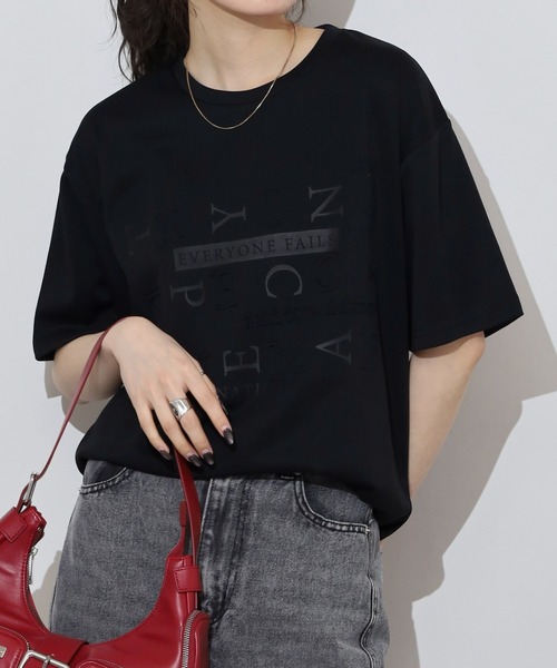 FUNALIVE(ファンアライブ)の「WALK&WIND エンボスラバーロゴ 半袖Tシャツ(Tシャツ/カットソー・メンズ・ホワイト系1/ブラック系4/ブラック系2/ホワイト系3/ホワイト系2/ブラック系1/ブラック系3/ホワイト系4・M/L/LL)」の15枚目の写真