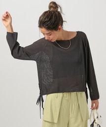 BAYFLOW | サイドレースアップニットプルオーバー(ニット/セーター)