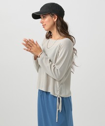 BAYFLOW | サイドレースアップニットプルオーバー(ニット/セーター)