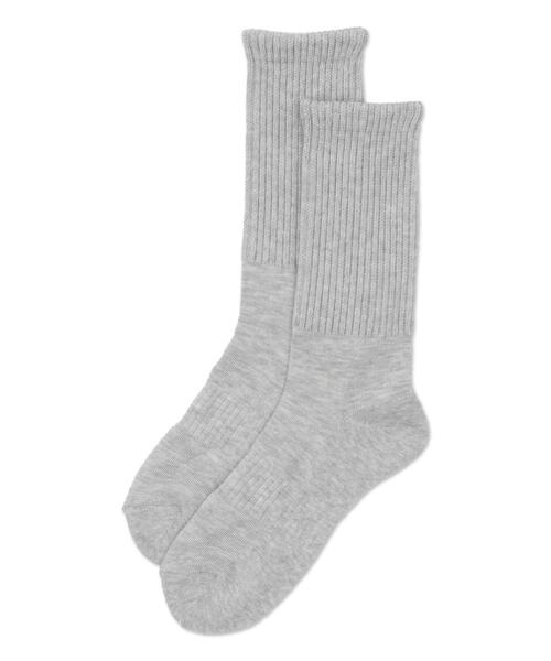 WEGO（ウィゴー）の「WEGO/サポート付き無地リブソックス（ソックス/靴下・レディース・ブラック/ライトグレー/ホワイト・23-25cm）」の8枚目の写真