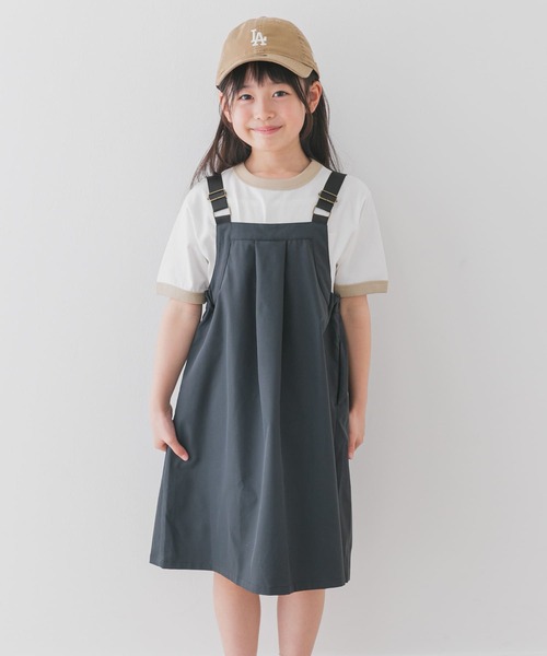 Lee（リー）の「『別注』Lee×DOORS　リンガーTシャツ(KIDS)（Tシャツ/カットソー・キッズ・チャコールグレー/ホワイト系その他・140/130/120/110）」の11枚目の写真