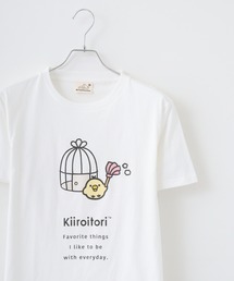 Rilakkuma 天竺 クルーネック 半袖Tシャツ