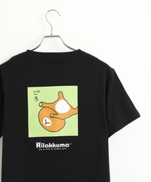 Rilakkuma 天竺 クルーネック 半袖Tシャツ